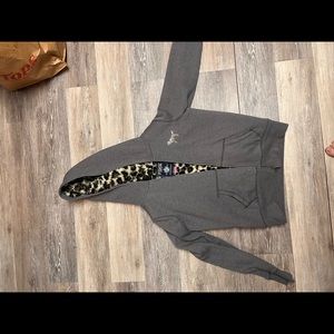 Cheetah thick love pink hoodie